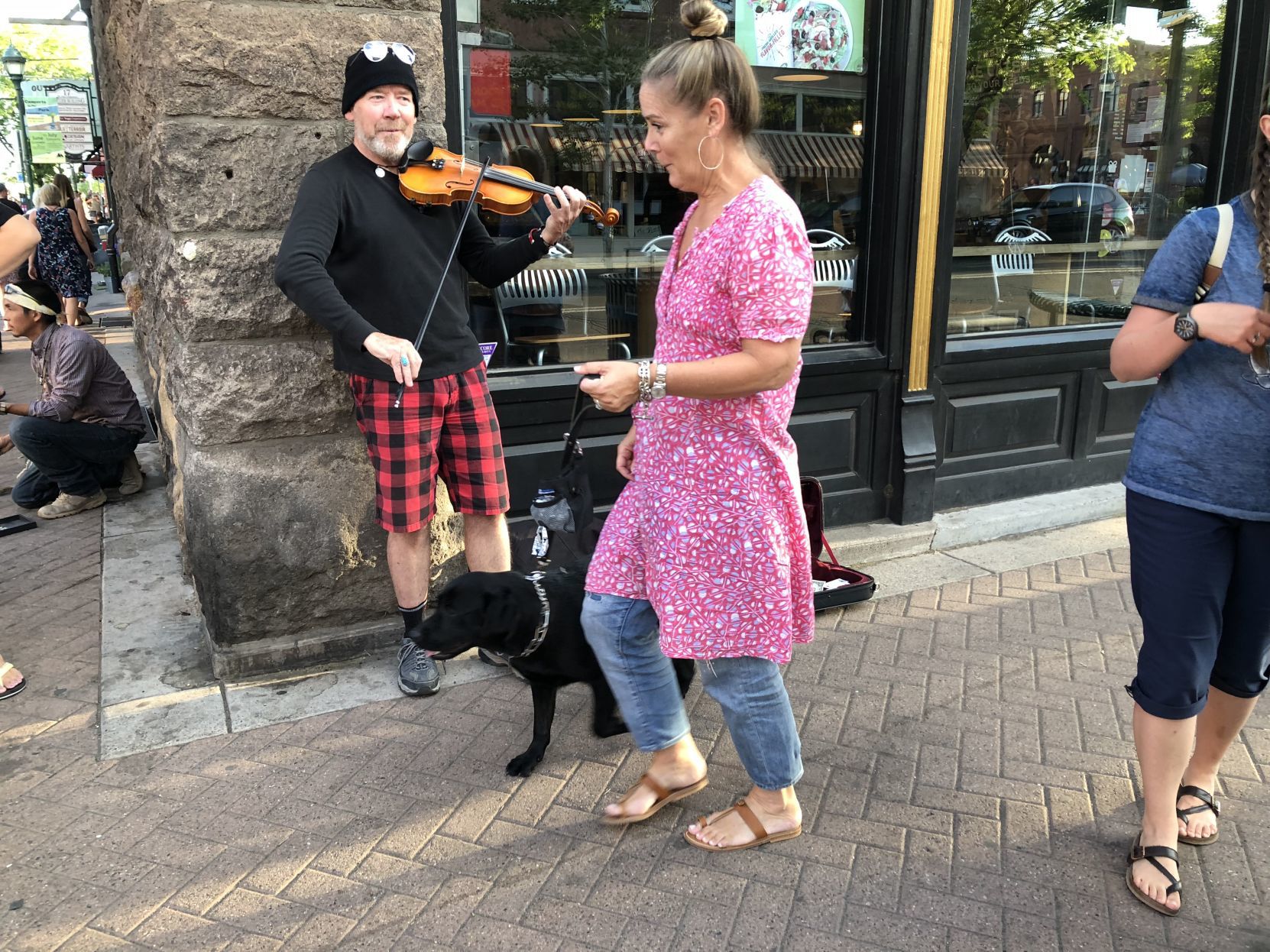 busking violin 1
